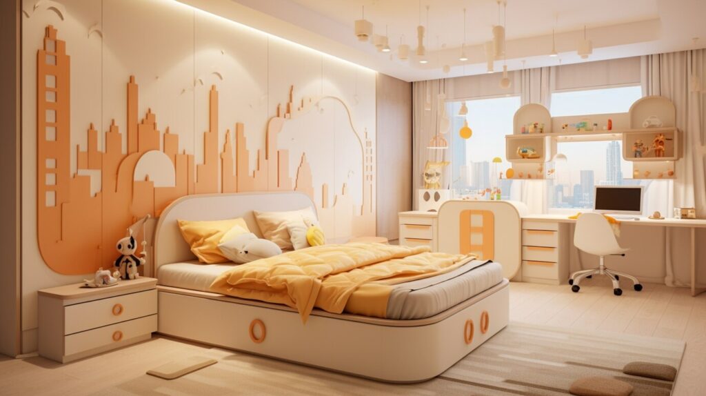 Interior design for kids room