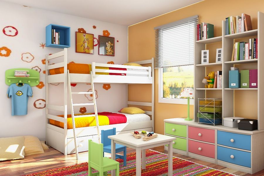 Interior design for kids room