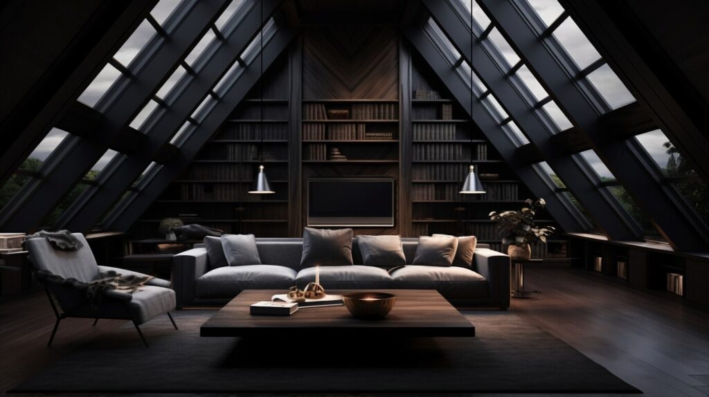 Industrial interior design in 4 steps