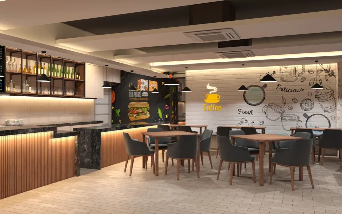 Restaurant’s Interior on a Budget