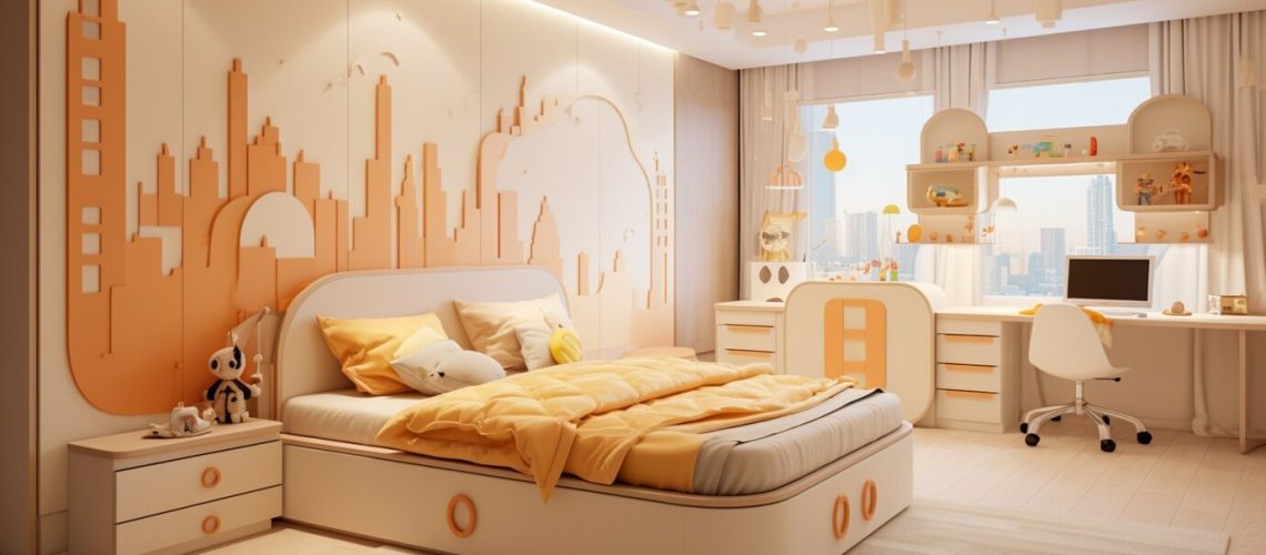 Interior design for kids room